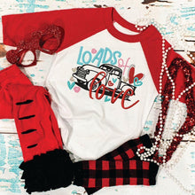 Load image into Gallery viewer, Loads of Love Truck Valentine's Shirt