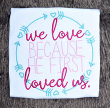 Load image into Gallery viewer, valentines-shirt-with-faith-message-for-toddlers