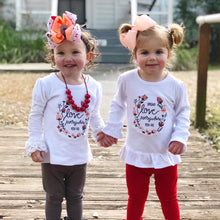 Load image into Gallery viewer, toddler-twins-outfits-valentine-s-day-handmade-fashion-kids