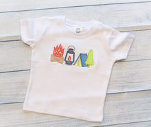 Load image into Gallery viewer, kid-s-camping-tee-faith-lee-embroidery
