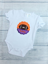 Load image into Gallery viewer, cute-football-onesie-baby-s-first-fall-pictures-sports-fan-custom-tops-for-kids