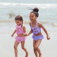 Load image into Gallery viewer, Seersucker 2 Piece Swimsuit