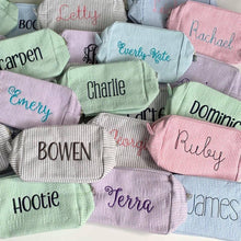 Load image into Gallery viewer, Seersucker Everything Bag