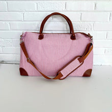 Load image into Gallery viewer, Seersucker Weekender