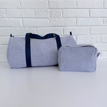 Load image into Gallery viewer, Seersucker Everything Bag