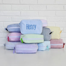 Load image into Gallery viewer, Seersucker Everything Bag