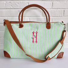 Load image into Gallery viewer, Seersucker Weekender