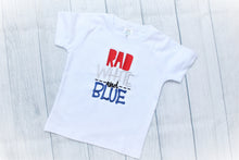 Load image into Gallery viewer, Rad White and Blue