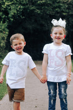 Load image into Gallery viewer, Seersucker Monogrammed Tees