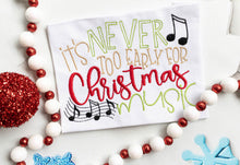 Load image into Gallery viewer, It’s never too early for Christmas music