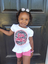 Load image into Gallery viewer, Beaded Circle Monogram Kids Tops