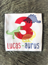 Load image into Gallery viewer, Dinosaurs Birthday Tee