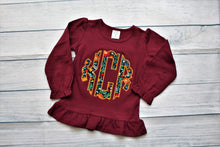 Load image into Gallery viewer, beautiful-custom-monogram-top-for-kids