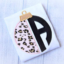 Load image into Gallery viewer, Initial Ornament Christmas Tops for Kids