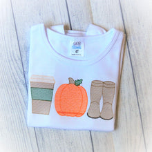 Load image into Gallery viewer, Coffee|Pumpkin|Boots Trio