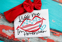 Load image into Gallery viewer, Kiss Me I’m American Lips