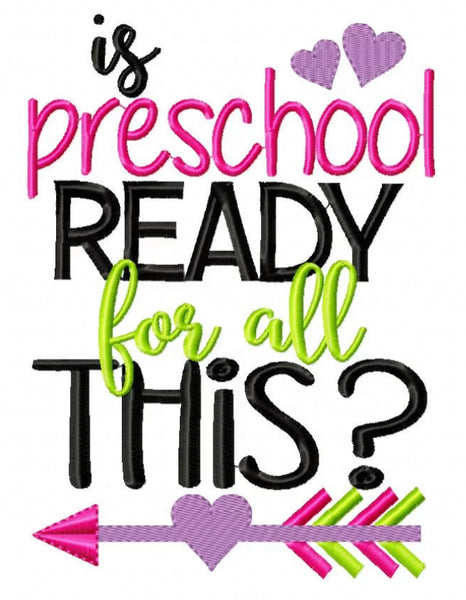 Is Pre-School Ready For All This?