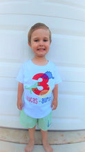 Load image into Gallery viewer, Dinosaurs Birthday Tee