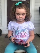 Load image into Gallery viewer, Hunting For Presents Funny Christmas Shirt for Kids + Baby Onesies