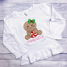 Load image into Gallery viewer, Sitting Gingerbread Girl