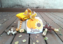 Load image into Gallery viewer, pumpkin-sunflower-shirts-fall-tops-for-kids