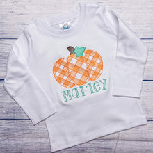 Load image into Gallery viewer, Gingham Pumpkin