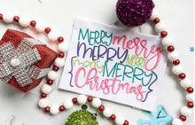 Load image into Gallery viewer, Merry Merry Merry Christmas