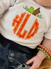 Load image into Gallery viewer, Pumpkin Circle Monogram