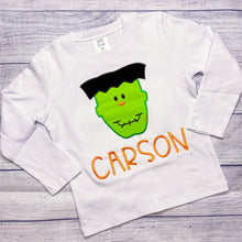 Load image into Gallery viewer, Frankenstein Kids Halloween Tee