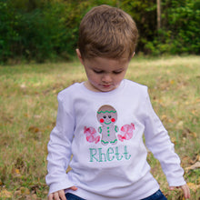 Load image into Gallery viewer, Gingerbread Boy Trio Shirt for Kids