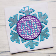 Load image into Gallery viewer, Snowflake Monogram