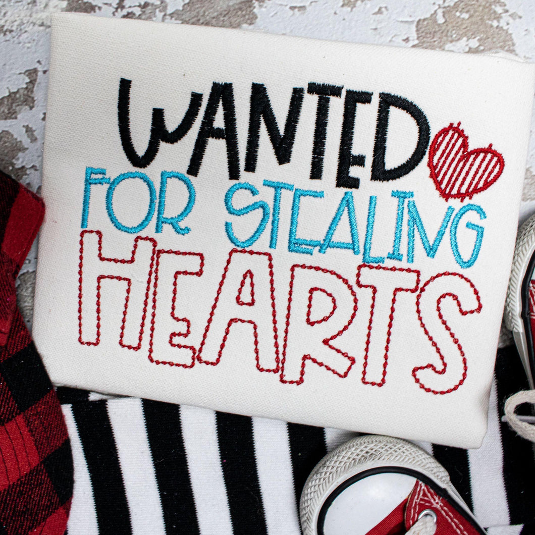 Wanted for Stealing Hearts