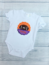 Load image into Gallery viewer, cute-football-onesie-baby-s-first-fall-pictures-sports-fan-custom-tops-for-kids
