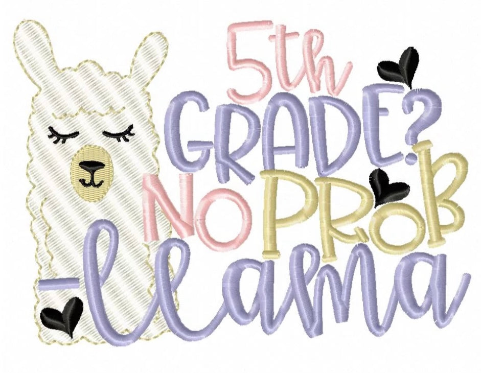 No prob-llama - Preschool through 5th