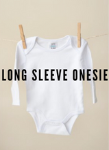 Load image into Gallery viewer, Name Monogram Custom Kids Shirts + Baby Onesie

