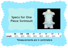 Load image into Gallery viewer, Seersucker 1 Piece Swimsuit
