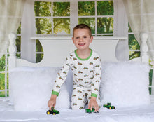 Load image into Gallery viewer, Tractor Buttflap Pajamas
