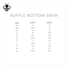 Load image into Gallery viewer, Surfboard Ruffle Bottom Swimsuit
